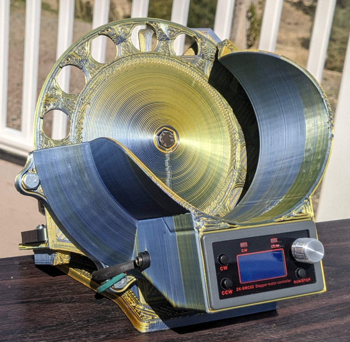 Coin Ace penny sorter machine front view showing lcd screen coin wheel and coin hopper