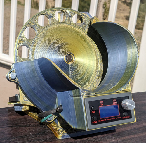 Coin Ace penny sorter machine front view showing lcd screen coin wheel and coin hopper